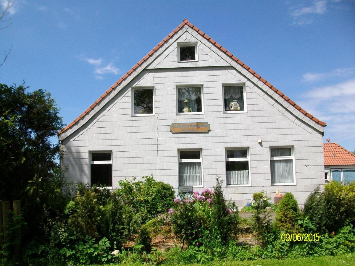 Gaestehaus Hemmerdeich-Alte Schule Oldenswort Buitenkant foto